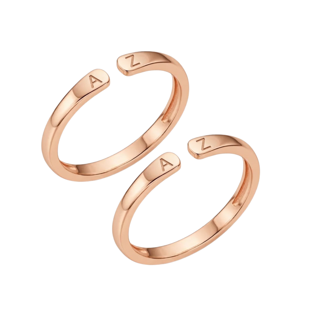 Iniciales™ - Anillo personalizable iniciales