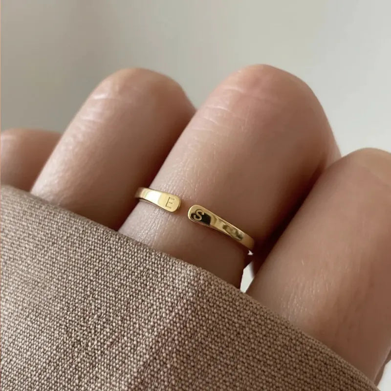 Iniciales™ - Anillo personalizable iniciales