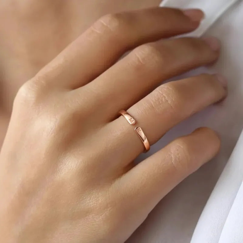 Iniciales™ - Anillo personalizable iniciales