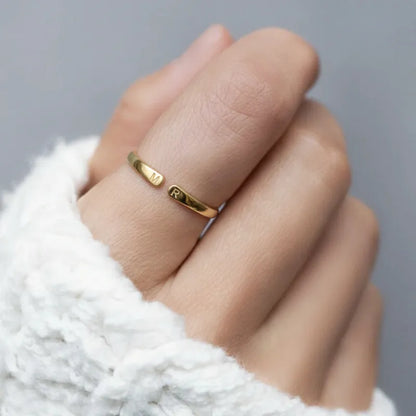 Iniciales™ - Anillo personalizable iniciales