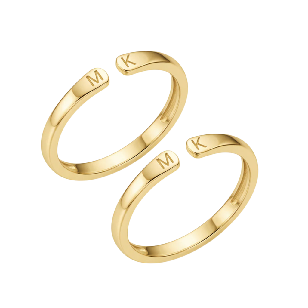 Iniciales™ - Anillo personalizable iniciales