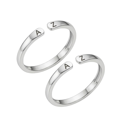 Iniciales™ - Anillo personalizable iniciales