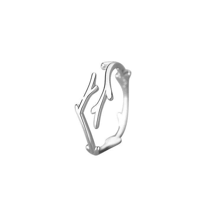 Naturaleza™ - Anillo Ajustable Sauce Plata 925