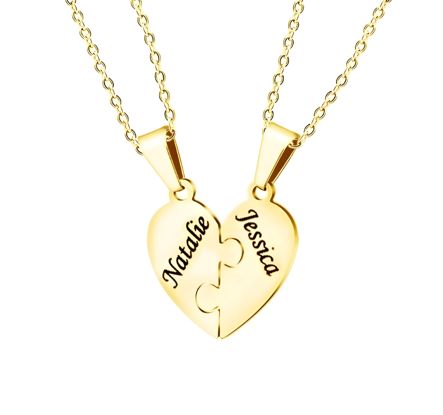 Unión™ - Collar puzzle familiar personalizado