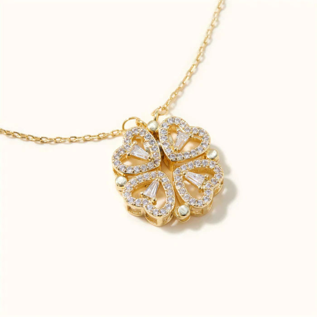 Félicia™ - Collar corazón de suerte