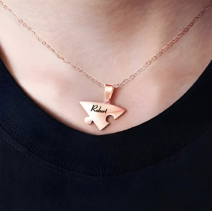 Unión™ - Collar puzzle familiar personalizado