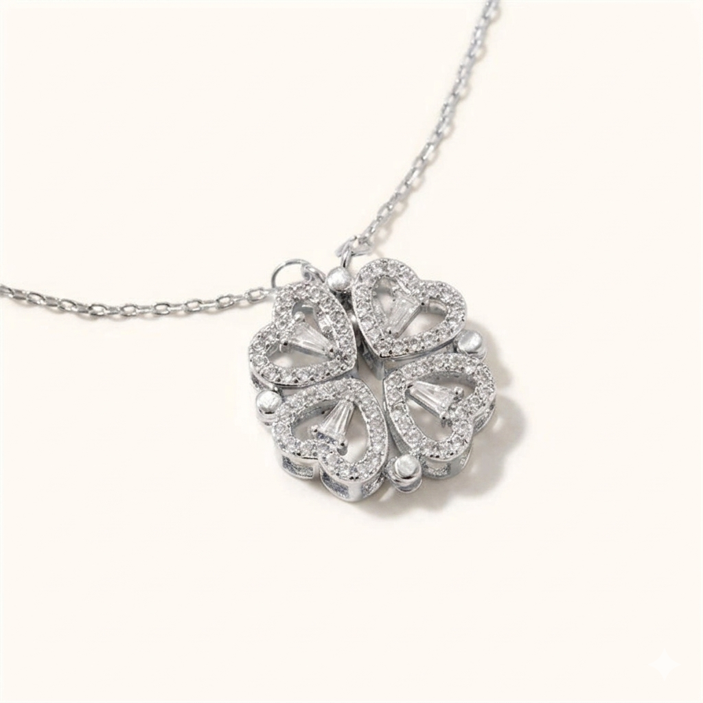 Félicia™ - Collar corazón de suerte