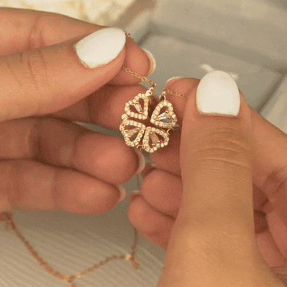 Félicia™ - Collar corazón de suerte
