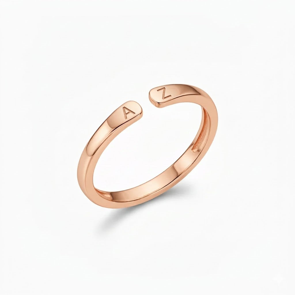 Iniciales™ - Anillo personalizable iniciales